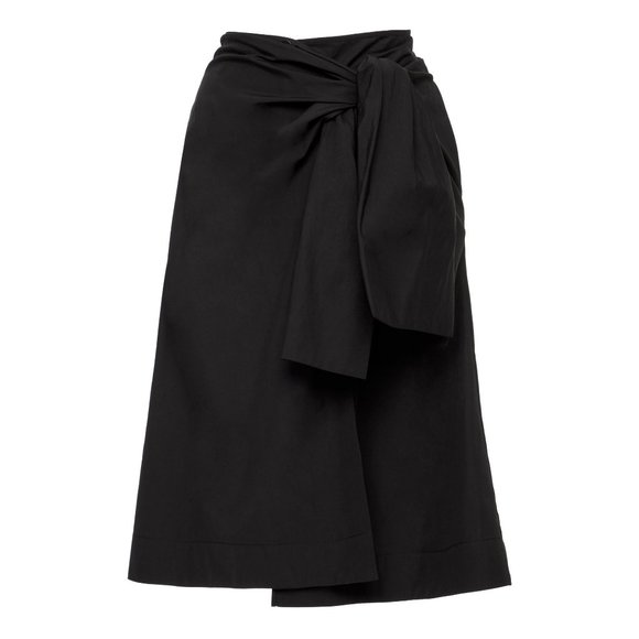 NWT DVF Waist Tie Front Slit Skirt Size 2